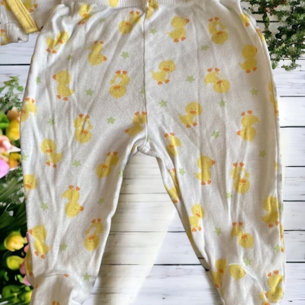 2pc Carter’s Cotton Appliqué Duck Outfit - Picture 4 of 8
